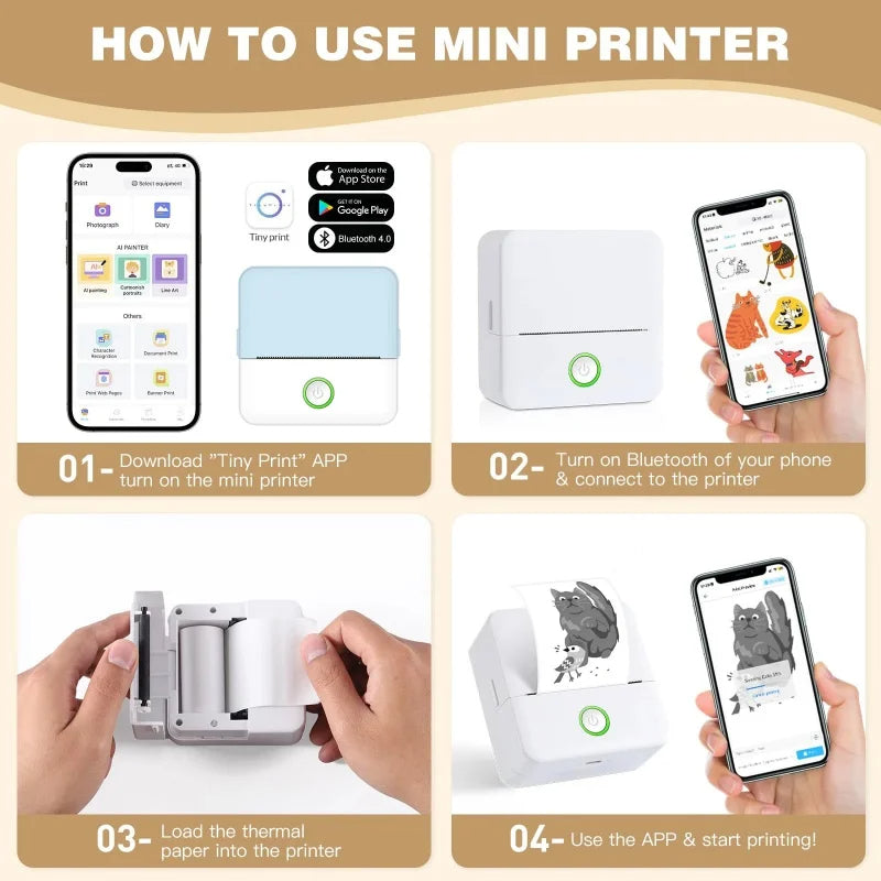 Mini Impresora - Easy Study