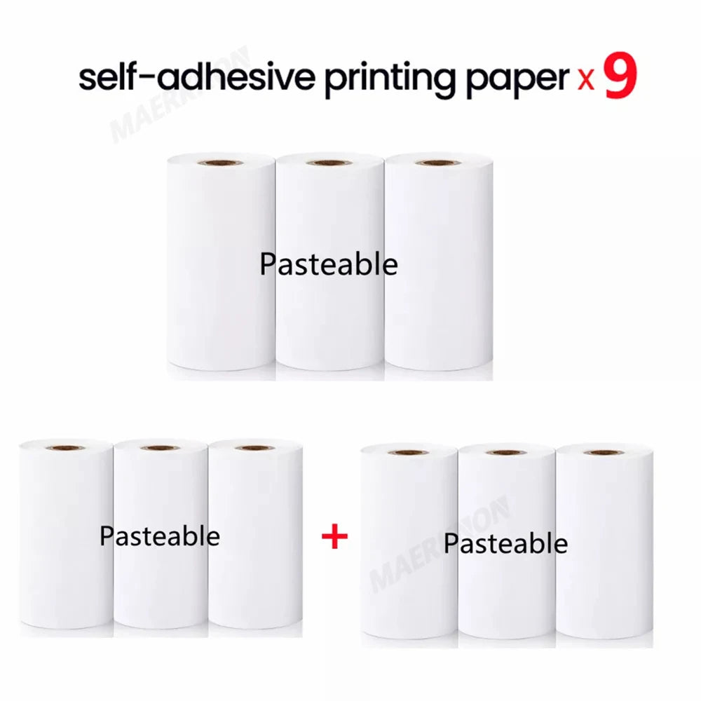 Papel Adhesivo 9pcs